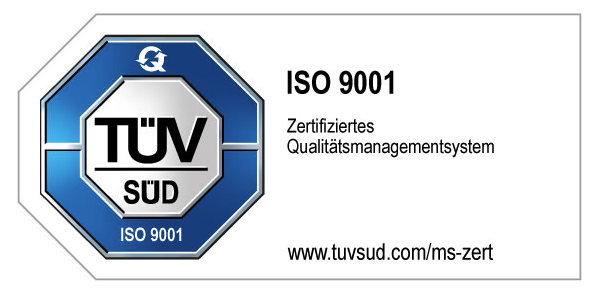 TÜV Siegel – ISO 9001